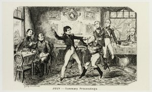 Juillet - Compte rendu des gravures sur acier de George Cruikshank pour les Comic Almanacks : 1835-1853