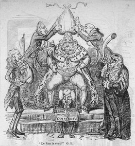 Le Roy le veut! G. R., vers 1820