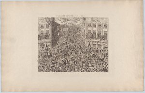 Londres, en 1851 - George Cruikshank