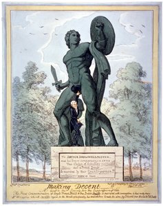 Faire convenable !! Un indice pour la société de suppression du vice..., 1822 - George Cruikshank