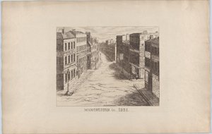 Manchester, en 1851 - George Cruikshank