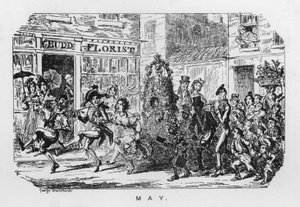 Fête du Travail (gravure) - George Cruikshank