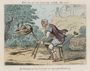 M. Joseph Grimaldi en clown dans Dulce Domum