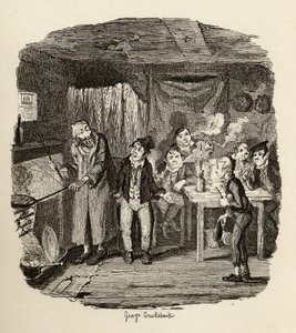 Oliver présenté au respectable vieil homme, des 
