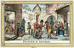 Image de Londres - George Cruikshank