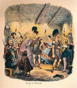 Théâtres privés, vers 1900 - George Cruikshank