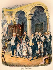 Dîners publics, vers 1900 - George Cruikshank