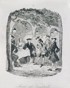 Scène à Vauxhall, de 