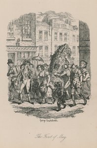 Scène de la vie londonienne : Le Premier Mai - George Cruikshank