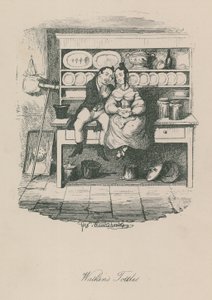 Scène de la vie londonienne : Watkins Tottles - George Cruikshank