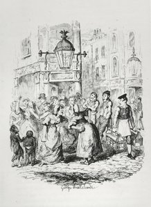 Seven Dials, vers 1836