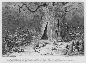 Sir John Falstaff et les Fées, au Chêne de Herne