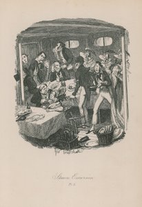Excursion à vapeur - George Cruikshank