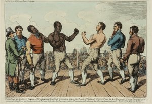 Le combat entre Cribb et Molineaux - George Cruikshank