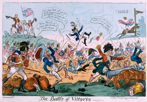 La bataille de Vittoria