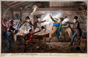 Les conspirateurs de Cato Street - George Cruikshank