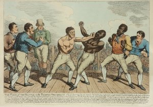 La fin de la bataille triomphante - George Cruikshank