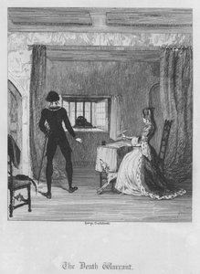 Le mandat de mort (gravure) - George Cruikshank