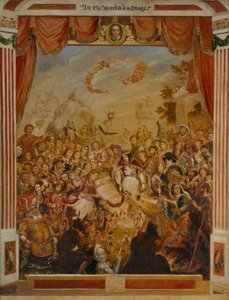 La première apparition de William Shakespeare sur la scène du Globe Theatre - George Cruikshank