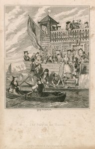 La Folie sur la Tamise - George Cruikshank