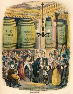 Le Palais du Gin, vers 1900 - George Cruikshank