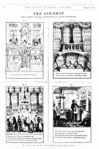 Le magasin de gin, illustration de 