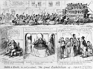 La Grande Exposition de 1851 à Hyde Park, Londres - George Cruikshank