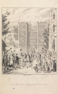 Le mariage de Randolph et Hilda - George Cruikshank