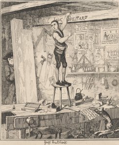 Le nom sur les poutres - George Cruikshank