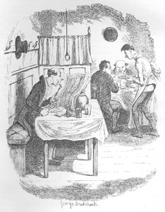 La personne grande, mince et pâle, vers 1900 - George Cruikshank