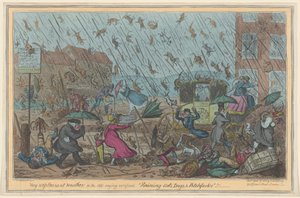 Temps très désagréable - George Cruikshank