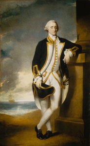 Capitaine Hugh Palliser (1723-1796), vers 1775