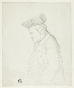 Portrait en pied de George Michael Moser
