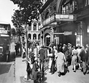 Station Holborn, Londres, vers 1920