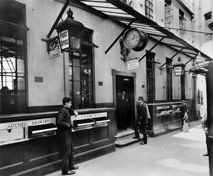 Bureau de poste de Lombard Street, City de Londres - George Davison Reid