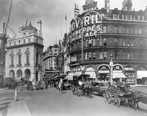 Piccadilly Circus, City of Westminster, Londres - George Davison Reid