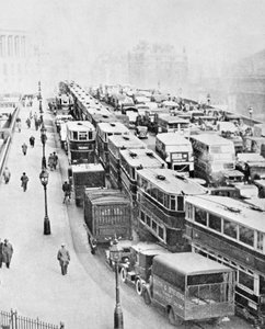 Embouteillage sur le Pont de Blackfriars, Londres