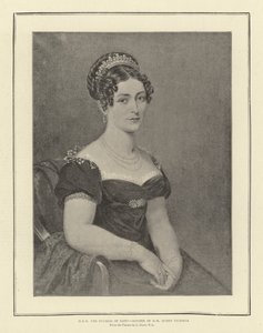 S.A.R. la Duchesse de Kent, mère de S.M. la Reine Victoria - George Dawe