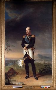Portrait du maréchal Mikhail Bogdanovitch Barclay de Tolly - George Dawe