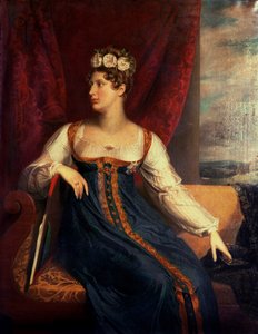 Portrait de la Princesse Charlotte Augusta de Galles