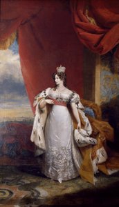 Portrait de la tsarine Alexandra Feodorovna de Russie - George Dawe
