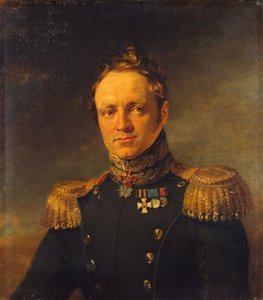 Portrait de Yevgeny Alexandrovich Golovin 1782-1858, avant 1825 - George Dawe