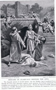 Bernard de Clairvaux défend les Juifs
