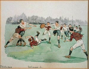Le mois de décembre : Rugby