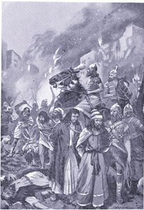 La destruction de Sidon par Esar Haddon