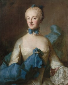 Duchesse Maria Anna Josepha de Bavière 1734-1776, margrave de Baden-Baden, vers 1750 - George Desmarées