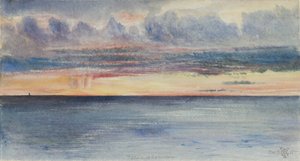 San Remo : lever du soleil, 7h30, 7 décembre 1877