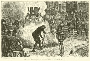 Ils ont tous été brûlés ensemble, à deux poteaux différents, mais dans un seul feu - George du Maurier