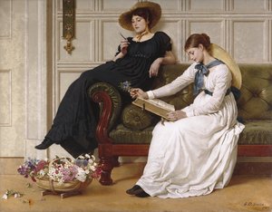 Le Langage des fleurs - George Dunlop Leslie