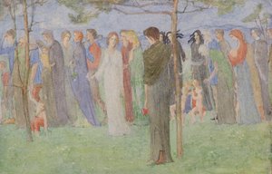 Une procession, vers 1898